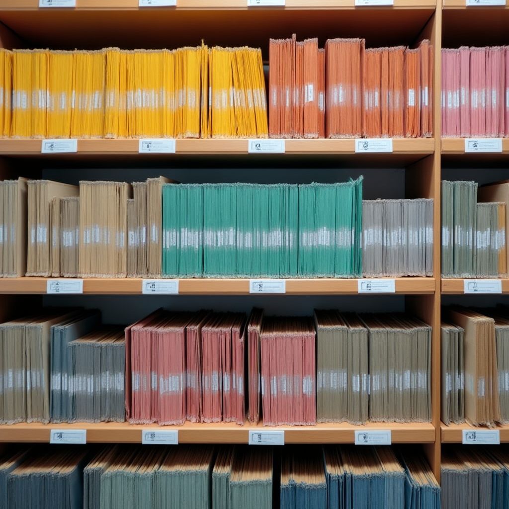 Sistema de archivo físico de DocuGuard