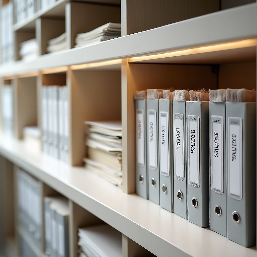 Sistema de organización de documentos